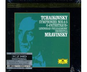 Tchaikovsky: Symphonies Nos. 4-6 柴可夫斯基 第四第六号交响曲 2K2HD  480862-1