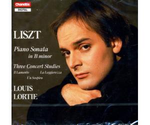 LISZT PIANO SONATA IN B, 3 CONCERT STUDIES 李斯特：B小调奏鸣曲/三首音乐会练习曲  CHAN8548