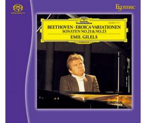 Beethoven Eroica Variations, Piano Sonatas Nos.21&23 贝多芬 英雄变奏曲 SACD 日本限量版  ESSG-90099