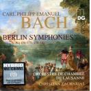 CPE Bach Berlin Symphonies Zacharias SACD  MDG9401824-6