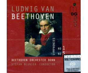 Beethoven Symphonies Nos 1&5 SACD  MDG9371756-6