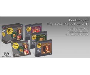 第一极品SACD 贝多芬五首钢琴协奏曲ESSW-90101 