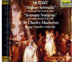 莫扎特 两首小夜曲 TELARC cd-80161