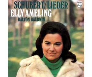 Schubert:16 Lieder Elly Ameling (soprano) and Dalton Baldwin 艾梅琳演唱舒伯特艺术歌曲集 (180克LP黑胶)   6500704