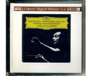 贝多芬 NOS.5&7交响曲 24K母盘专用 CDR1:1母盘直刻CD（限量发行）   482360-3