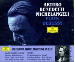 arturo benedetti michelangeli plays bebussy 米开兰杰利演奏德彪西钢琴作品 2CD    449438-2