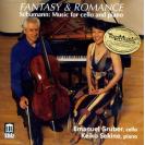 FANTASY AND ROMANCE Schumann: Music for Cello and Piano 舒曼 幻想曲与浪漫曲 大提琴 钢琴 二重奏   DE3481