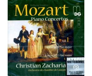 莫扎特钢琴协奏曲 第一辑 SACD    MDG9401182-6