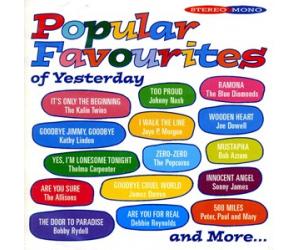 POPULAR FAVOURITES OF YESTERDAY 2CD    SEPIA1299