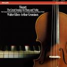 Mozart Sonatas for Piano&Violin Grumiaux 莫扎特 钢琴与小提琴奏鸣曲集 GRUMIAUX格鲁米欧（180克5LP黑胶)   LP43054