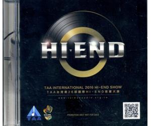  TAA 台湾第26届国际HI-END 音响大展 纪念CD   TW2016
