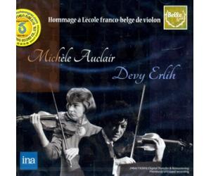 AUCLAIR & DEVY ERLIH 小提琴奏鸣曲2CD    CDSMBA008