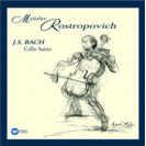 MSTISLAV ROSTROPOVICH JS. BACH THE CELLO SUITE 巴哈：无伴奏大提琴组曲 4LP（180克LP黑胶)限量编码发行     0190295968489