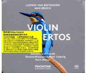 Beethoven & Bruch: Violin Concertos 贝多芬 布鲁赫 小提琴协奏曲 阿卡多 SACD    PTC5186237