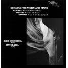 David Abel Julie Steinberg Debussy Brahms Bartok:Sonatas For Violin And Piano 威信 勃拉姆斯小提琴奏鸣曲钢琴奏鸣曲 （180克33转LP黑胶）     AAPC8