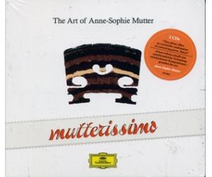 Annne Sophie Mutter The Art of Annie-Sophie Mutte Mutterissimo 慕特的小提琴艺术 2CD     4796834