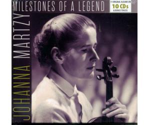 JOHANNA MARTZY玛茨小提琴 传奇作品集 10CD  4053796003683