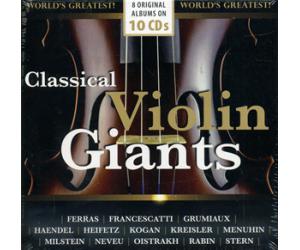 伟大的古典小提琴巨匠 8张专辑 10CD  4053796003324