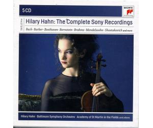 希拉里哈恩 在sony录音合辑 5CD 88875126182