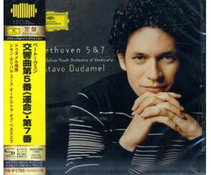 贝多芬 第5 7号交响曲 Dudamel 杜达梅尔 SHMCD  UCCG52062