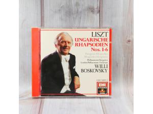 EMI UK PDO首版 波斯可夫斯基 李斯特匈牙利狂想曲1-6 企鹅三星CD