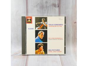 EMI英首版 杜普蕾 巴比罗利 埃尔加大提琴协奏曲 企鹅三星带花 CD
