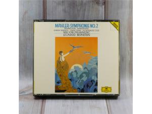 西德银圈首版 伯恩斯坦 马勒第2交响曲 bernstein mahler 企鹅三星 2CD