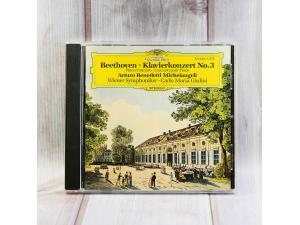 西德银圈首版 米开朗杰利 朱利尼 贝多芬 第3钢琴协奏曲 CD