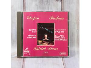 迪尔 patrick dheur 肖邦第2钢琴奏鸣曲 勃拉姆斯间奏曲 法mpo cd