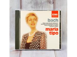 EMI德首版 蒂博 maria tipo 巴赫钢琴作品集 CD