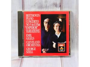 EMI加拿大首版 吉列尔斯 塞尔 贝多芬第5钢琴协奏曲 CD