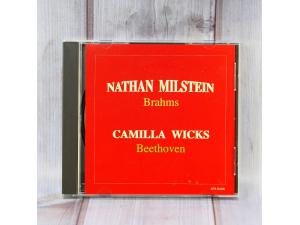 111 米尔斯坦 卡米拉 威克斯 勃拉姆斯 贝多芬小提琴协奏曲 CD