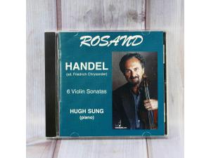 ARTKOR 罗桑 rosand 亨德尔 6首小提琴奏鸣曲 CD