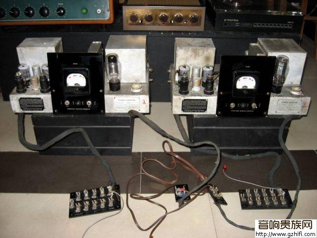 一对西电IPC-1001古董350B推挽胆机一对(两机连号,完美配对)-已出