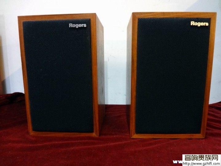 一对旧版ROGERS-LS3/5A(15欧,白肚脐)-已出