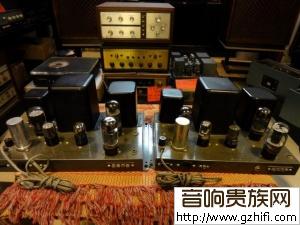 一对幸福（Heathkit）古董6L6胆后级