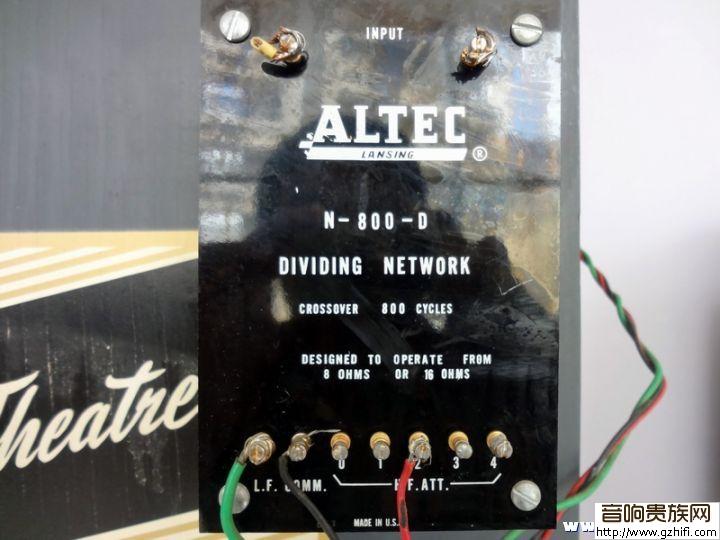 一对ALTEC早期专业版15欧绿头A7音箱(原装箱体)-已出