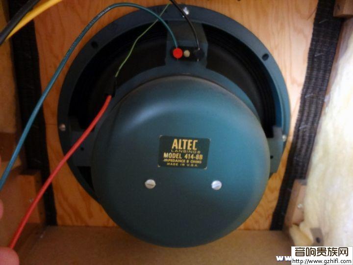 一对ALTEC12寸钢磁古董号角音箱-暂订
