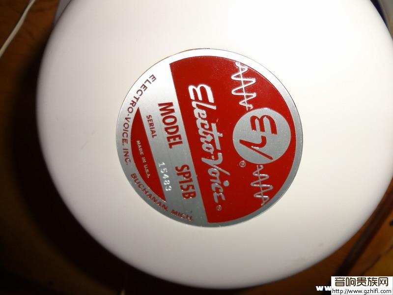 一对早期EV-6 15寸三分频全钢磁古董-已出箱