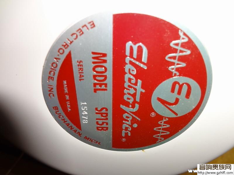一对早期EV-6 15寸三分频全钢磁古董-已出箱
