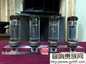 一套4支英国大盾铁座碟环EL34胆-已出