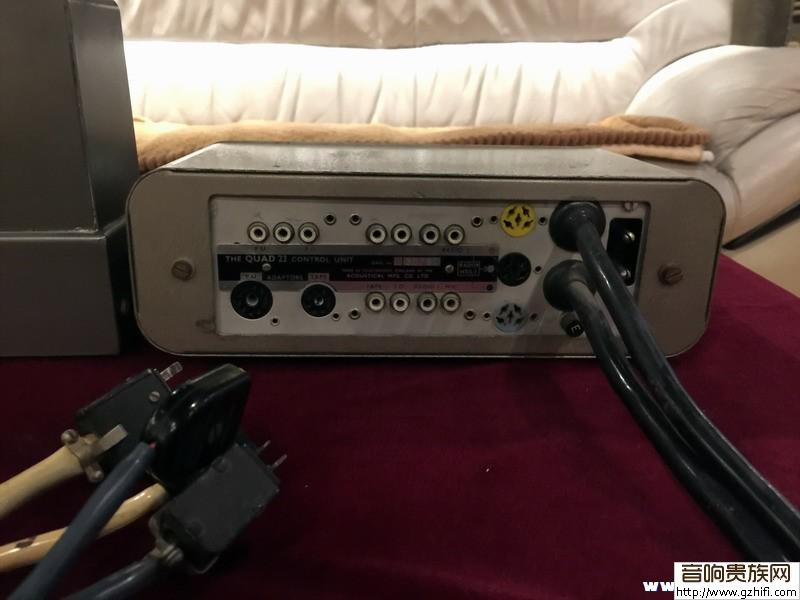 一套英国经典旧版国都QUAD 2 古董胆前后级-已出