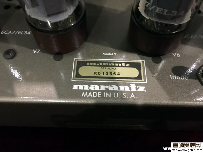 一套成色极新的美国产马兰士7+9前后级一套-已出