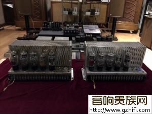 一对经典的美国RCA古董2A3全直热式胆后级