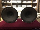 给朋友看一对Jensen（战神） HF-18 18寸励磁低音喇叭
