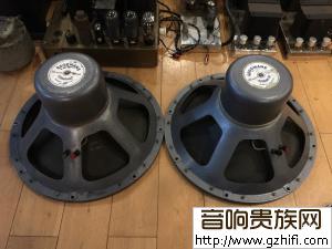 (#7)一对英国好人氏巨型18 寸钢磁古董15欧版本低音单元