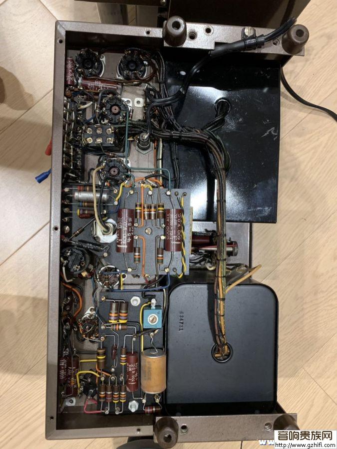 一对极罕见的收藏级铭器 马兰士-2 古董胆后级