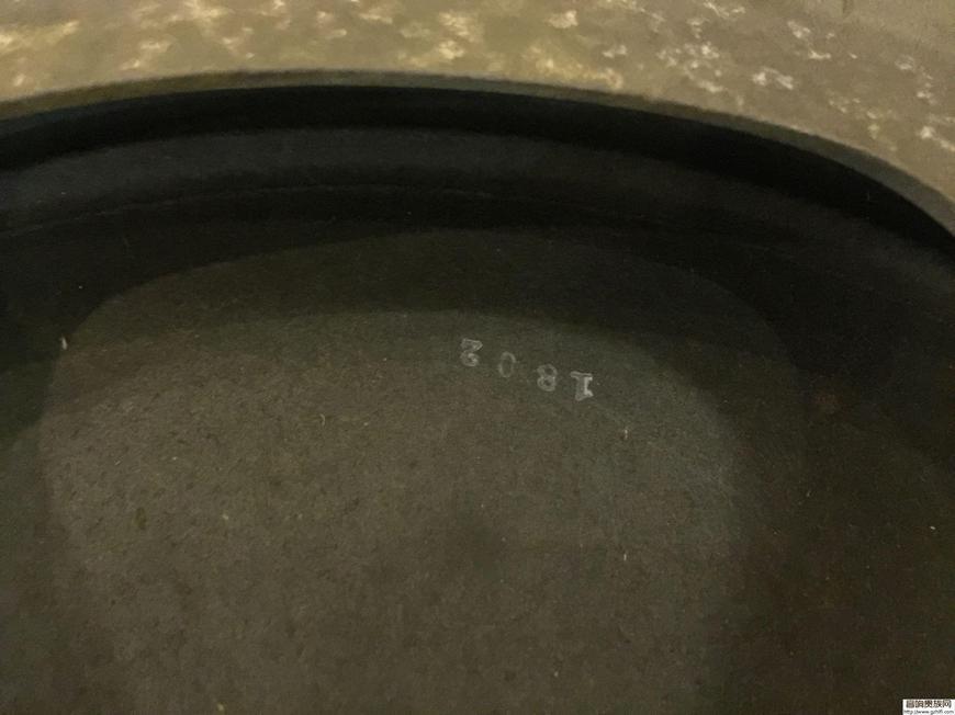 (#8)一对英国好人氏18 寸最早期皱皮灰漆钢磁古董低音