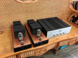AUDIO Note M3(4钮)前级加300b单声道后级