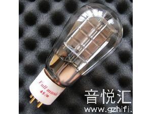 天津 全真 fullmusic 电子管 45N 电子管 瓷座金脚网屏茄型配对保